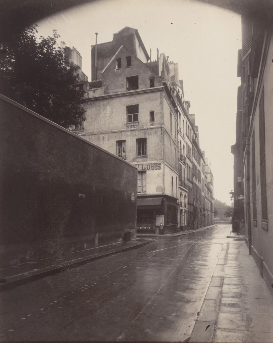 Coin, rue Poulletier by Eugène Atget, photograph, 1924