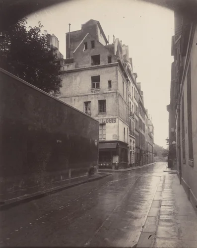 Coin, rue Poulletier by Eugène Atget, photograph, 1924