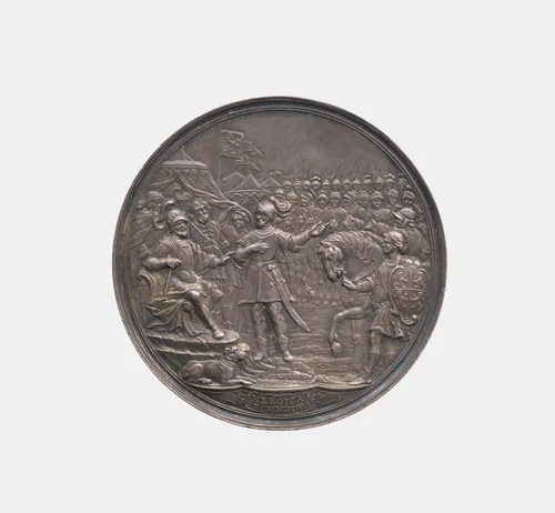 John Joseph, Count of Waldstein by Maria Antonio di Gennaro, metalwork, 1716