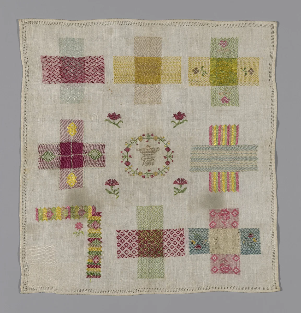 Darning Sampler by Germany or Netherlands, textile, 1801