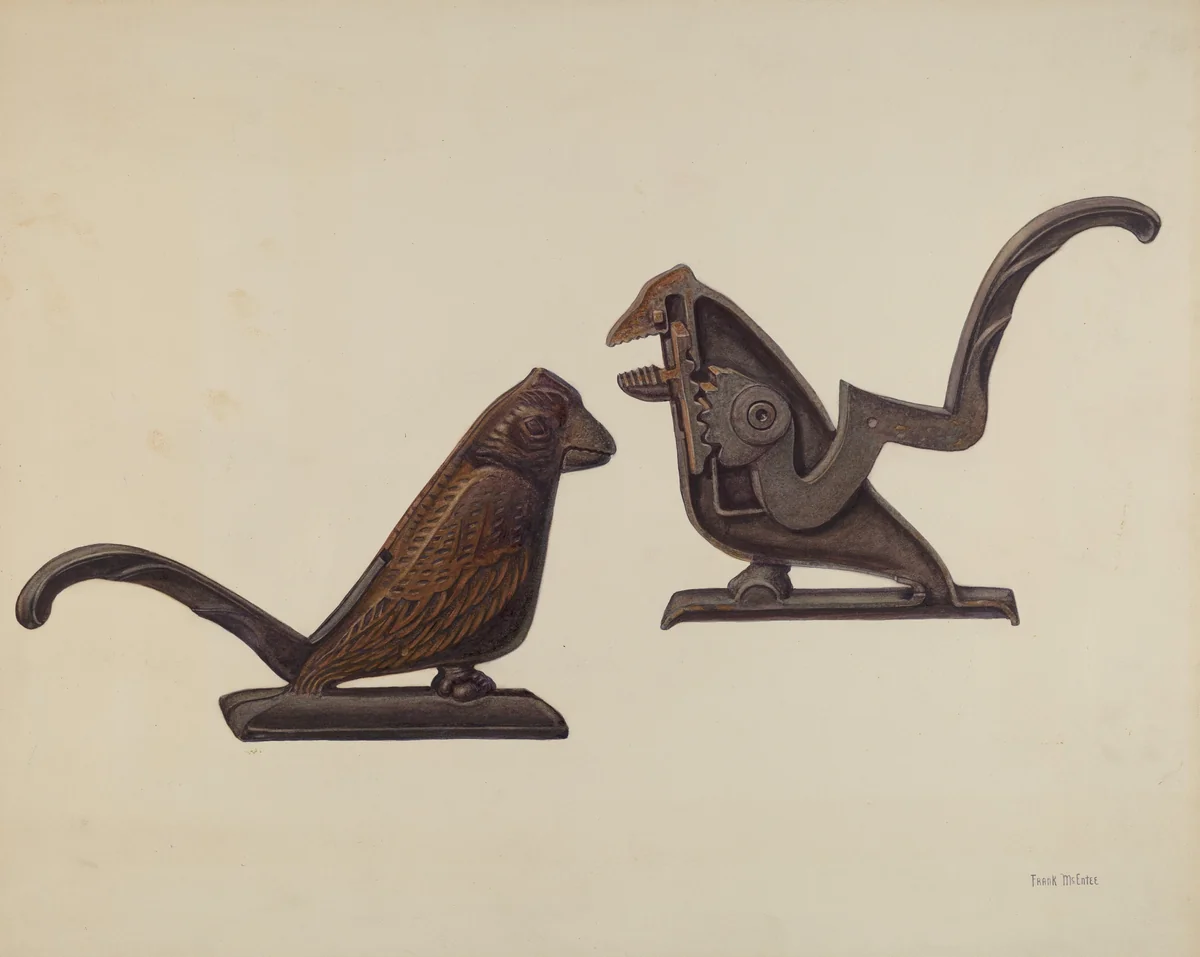 Nutcracker by Frank McEntee, index of american design, 1937