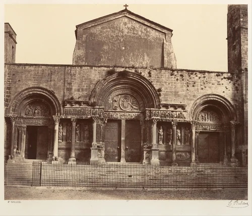 St. Gilles by Edouard Baldus, photograph, 1853