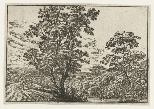 De stroom by anonymous, print, 1610-1703
