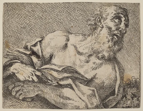 Saint Jerome by Pietro Rotari
Antonio Balestra, print, 1725