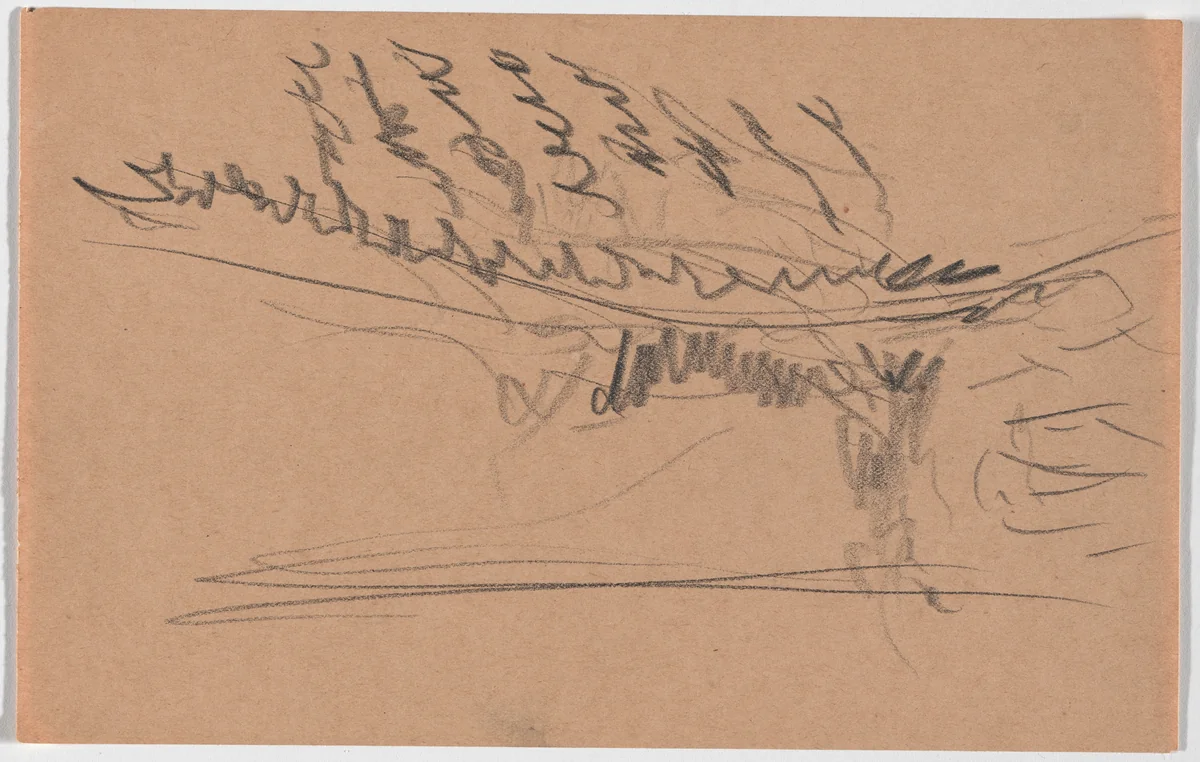 Unidentified interior sketch by Hans Poelzig, architecture, 1919