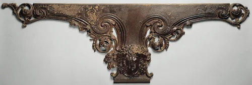 Spandrel Panel from Edgar H. Laing Stores by James Bogardus, artwork, 1846-1849