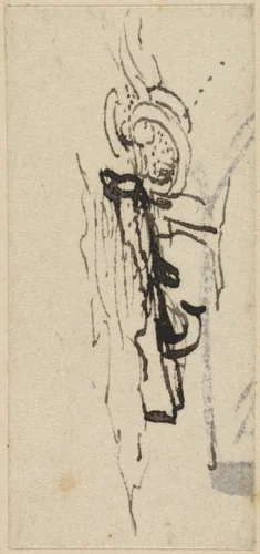 A Lock by Sir David Wilkie, drawing, 1785-1841