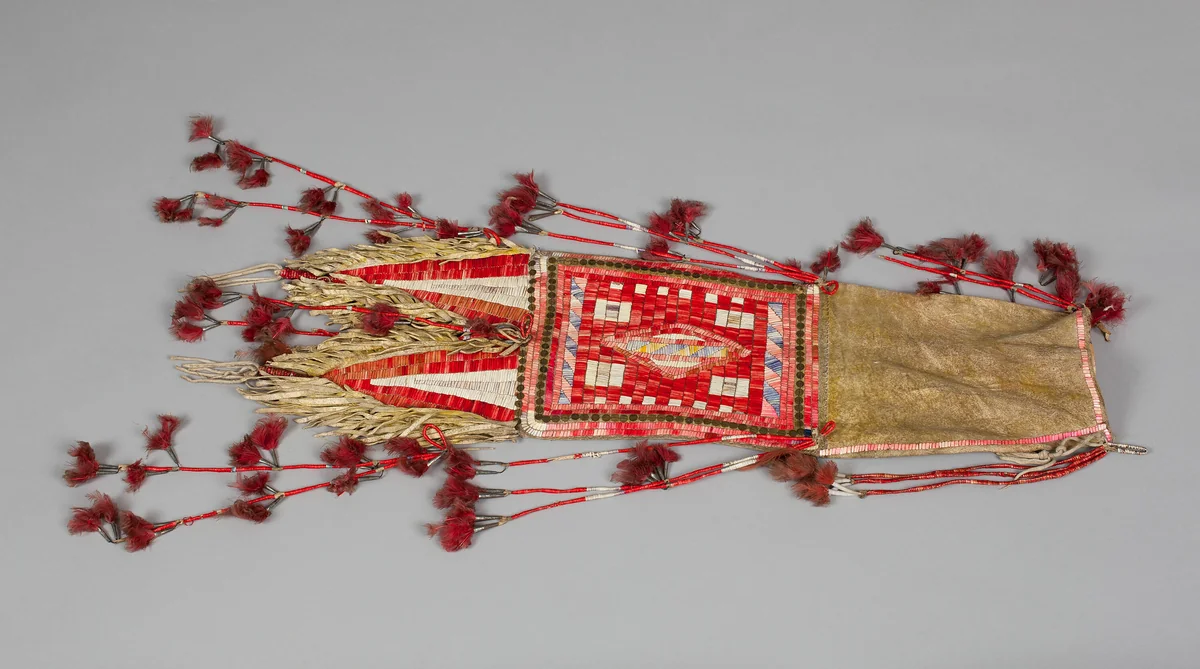 Tobacco Bag by Dakota Central Plains or Northern Plains, other, 1880-1890