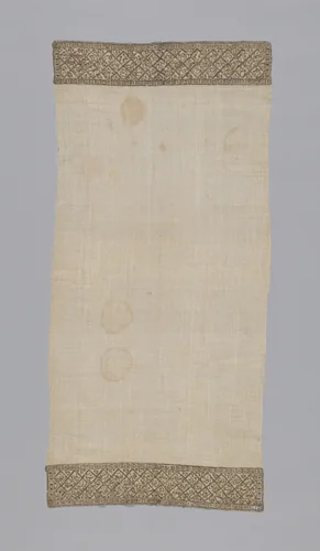 Probably napkin (yağlık) by Turkey, textile, 1801-1900
