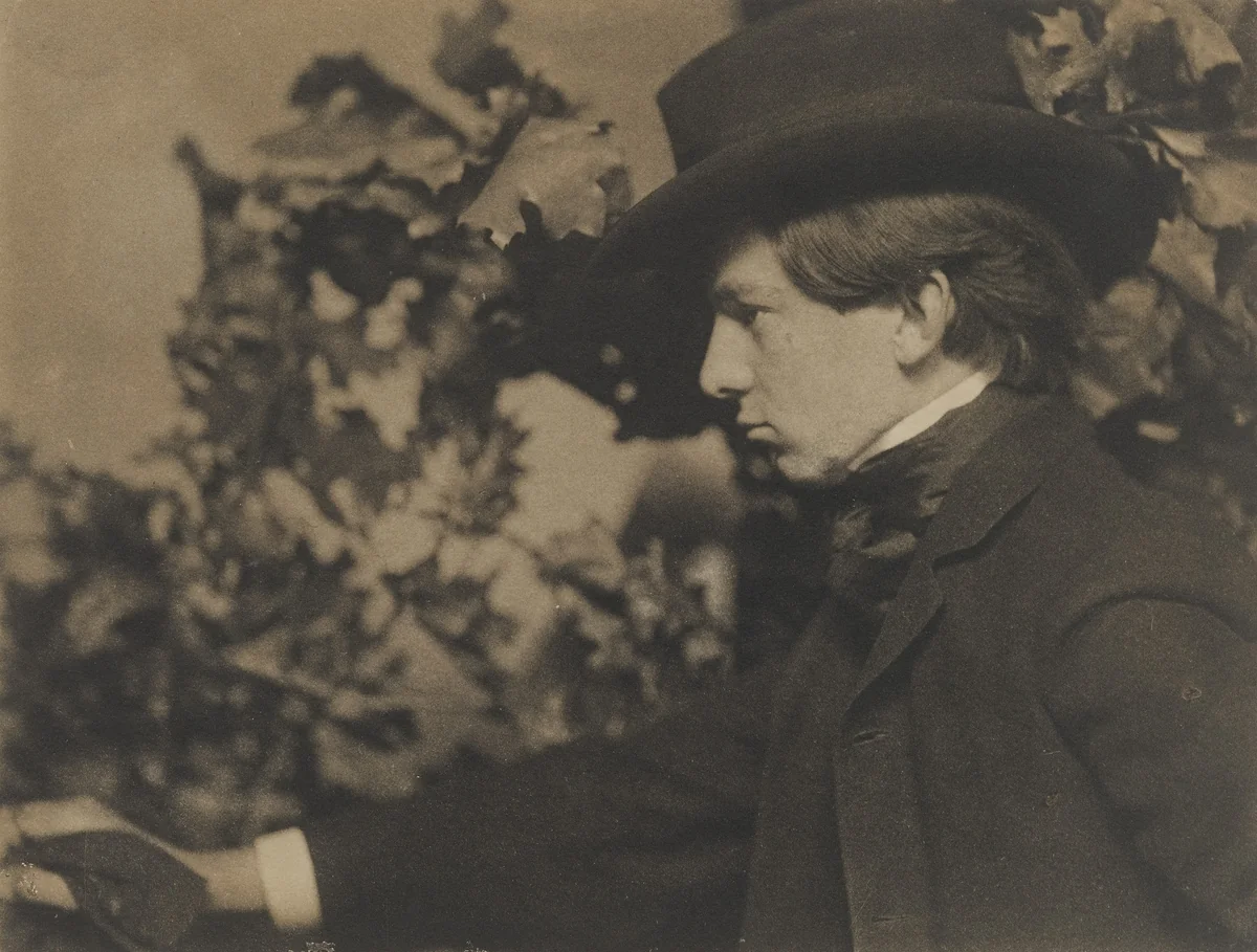 Self Portrait by Alvin Langdon Coburn, photograph, 1905