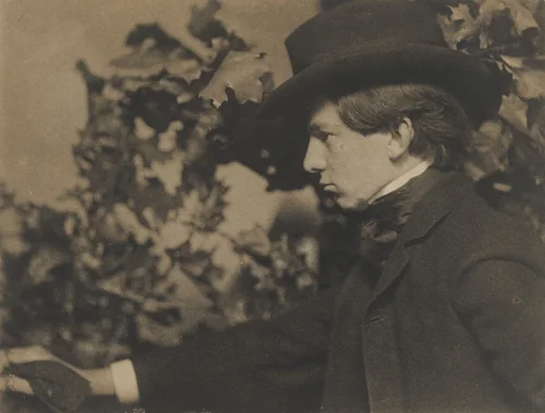 Self Portrait by Alvin Langdon Coburn, photograph, 1905