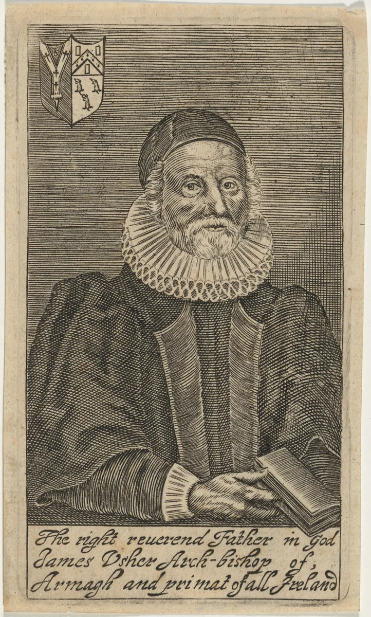 James Ussher, Archbishop of Armagh by Unknown 19th Century, print, 1800-1899