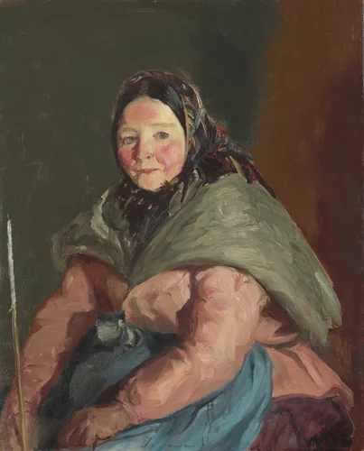 Herself by Robert Henri, painting, 1913