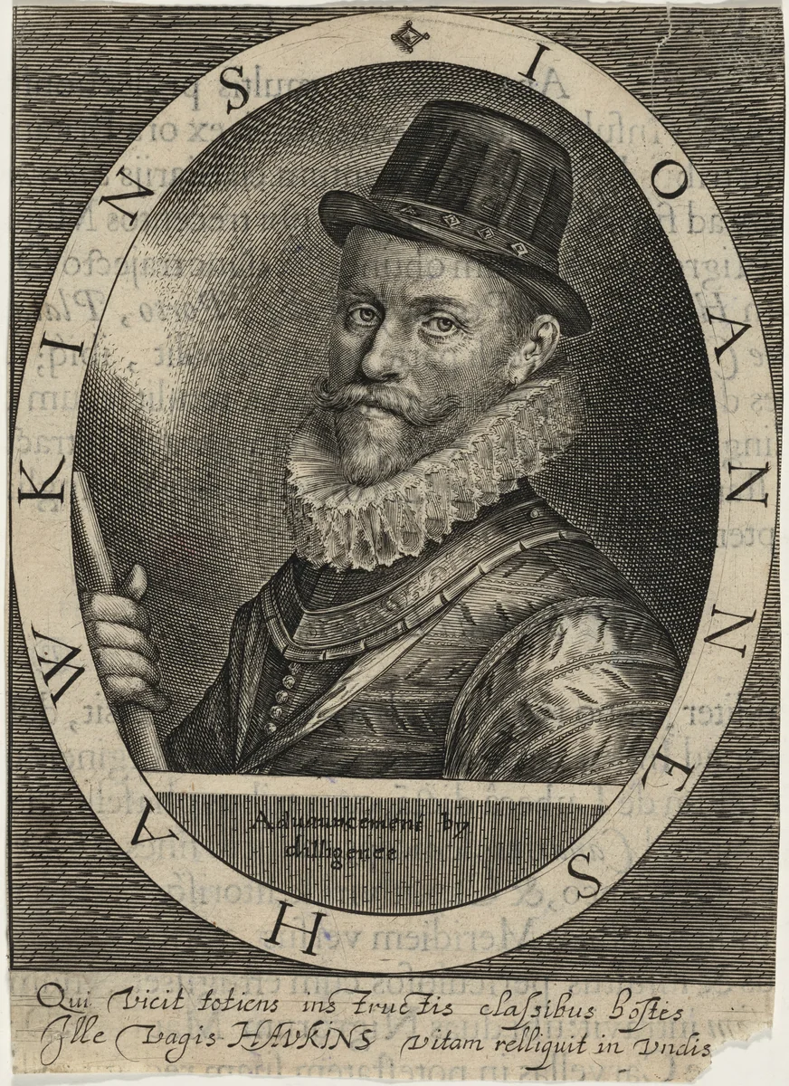 Sir John Hawkins by Magdalena van de Passe
Willem de Passe, print, 1620