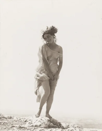 Nymph on the Acropolis, Therese Duncan by Edward Steichen, photograph, 1921