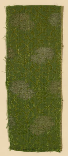 Fragment by Italy, textile, 1650-1700