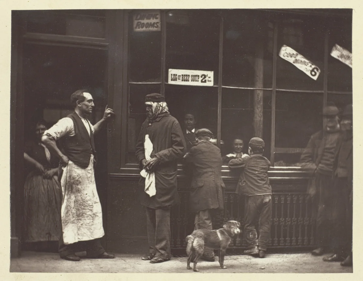 A Convicts' Home by John Thomson
Adolphe Smith, photograph, 1881