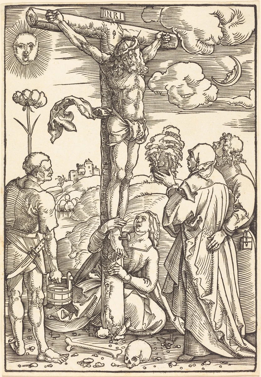 Christ on the Cross by Hans Baldung Grien, print, 1505