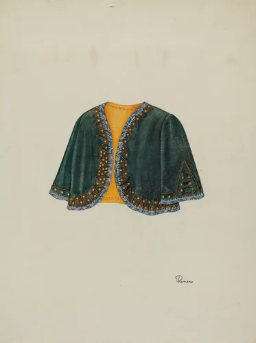 Bolero by Josephine C. Romano, index of american design, 1936