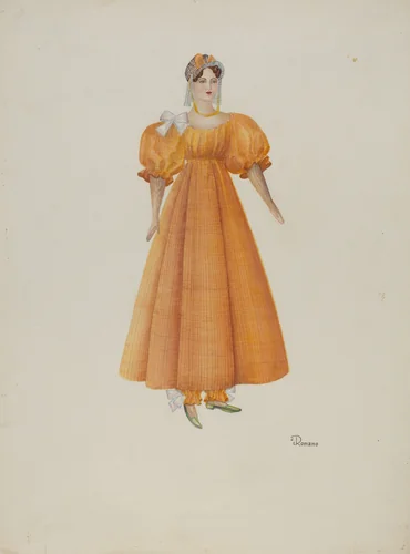 Doll - "Hepzibah" by Josephine C. Romano, index of american design, 1939