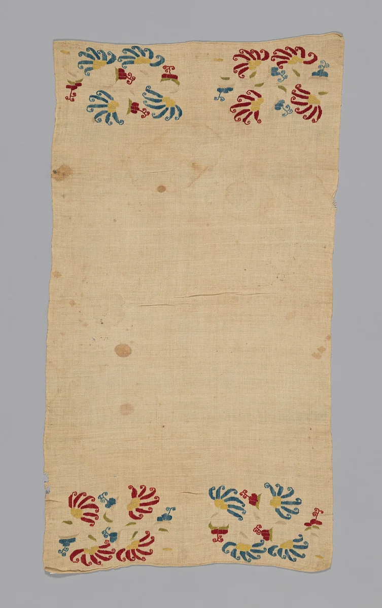 Towel by Turkey, textile, 1601-1725