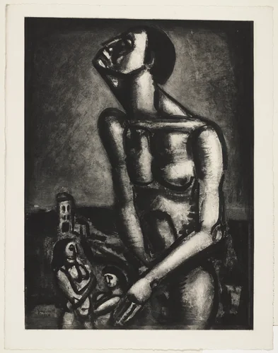 Are We Not All Convicts? (Ne sommes-nous pas forçats?), plate VI from Miserere by Georges Rouault, illustrated book, 1926