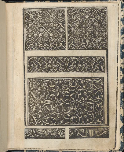 Essempio di recammi, page 14 (recto) by Giovanni Antonio Tagliente, book, 1530