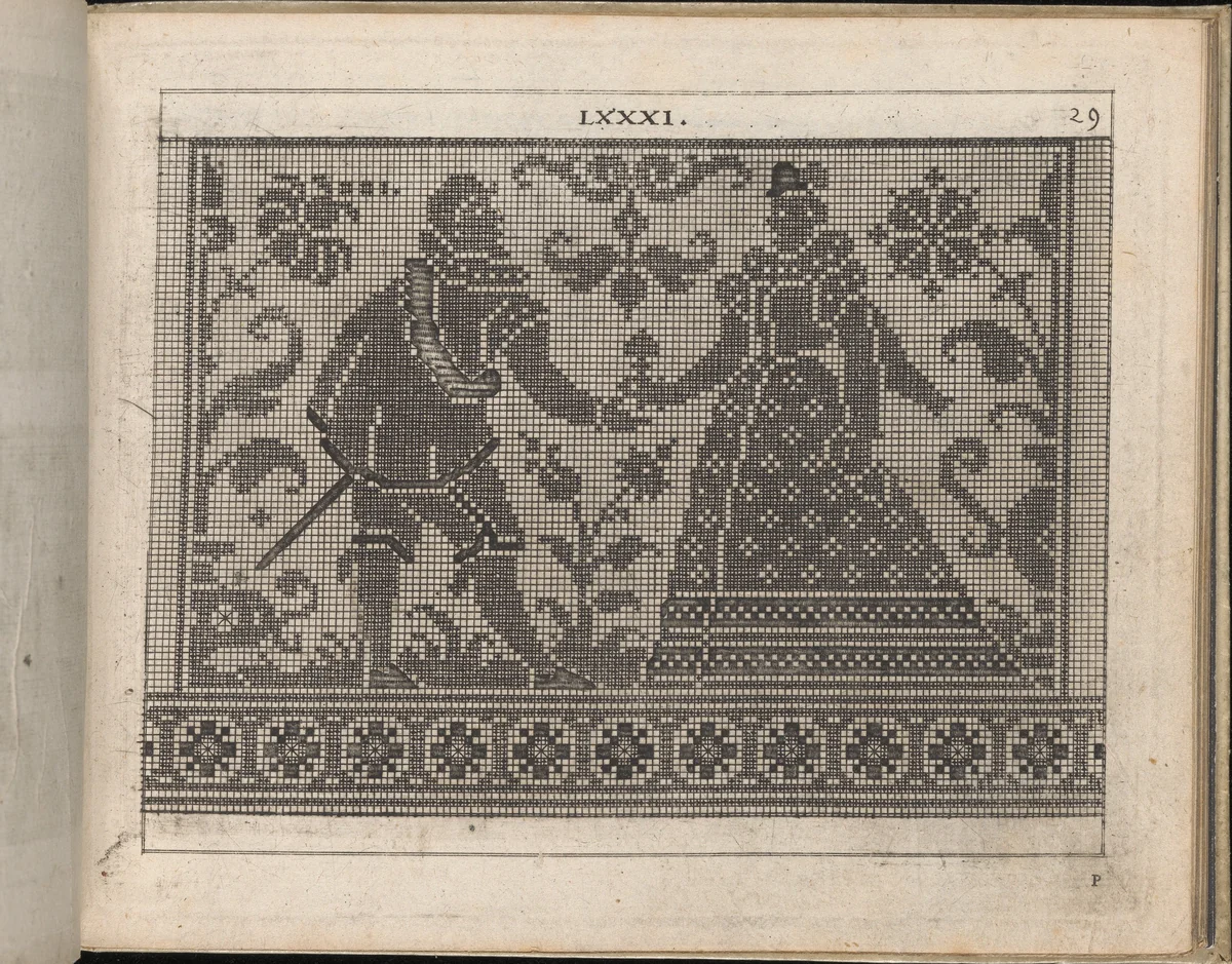 Newes Modelbuch in Kupffer (Page 38r) by Johann Sibmacher, book, 1604