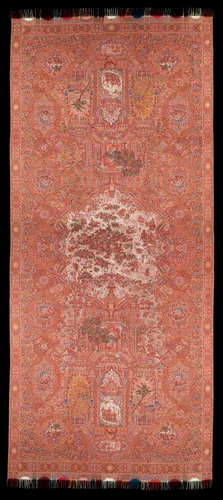 Shawl by Anthony Berrus, artwork, 1853-1857