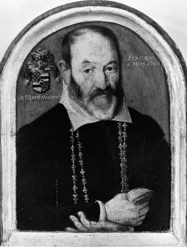 Portrait of a Man of the Moncheaux Family by Northern French Painter, painting, 1605