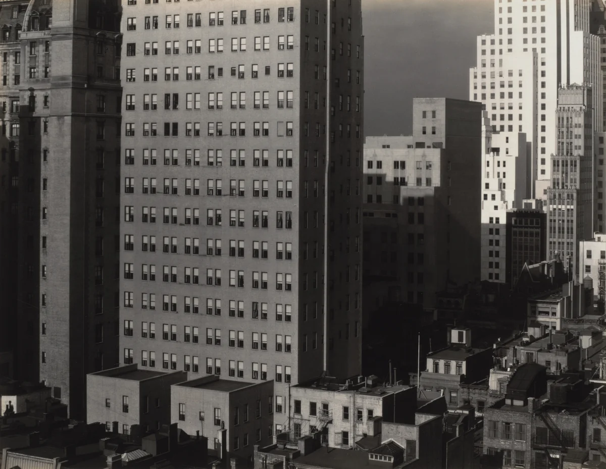 From My Window at An American Place, North by Alfred Stieglitz, photograph, 1931