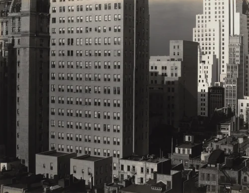 From My Window at An American Place, North by Alfred Stieglitz, photograph, 1931