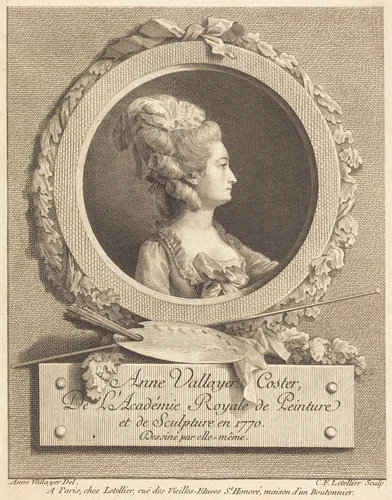 Anne Vallayer-Coster by Anne Vallayer-Coster, print, 1770