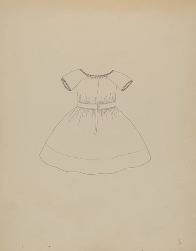 Boy's Dress by Mae A. Clarke, index of american design, 1935-1942