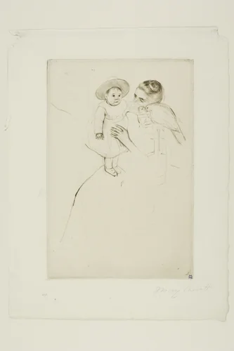 Hélène of Septeuil by Mary Cassatt, print, 1890