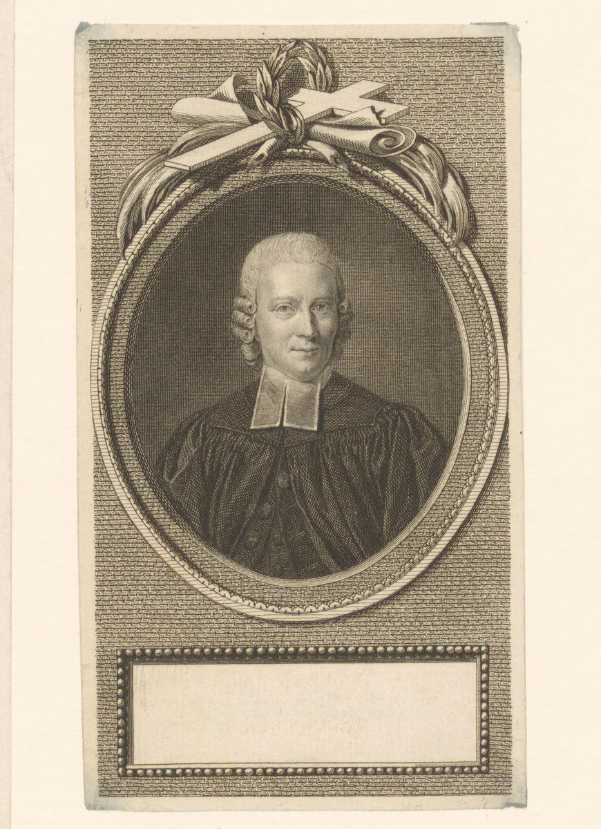 Portret van Johann Friedrich Rehkopf by Ephraïm Gottlieb Krüger, print, 1789-1834