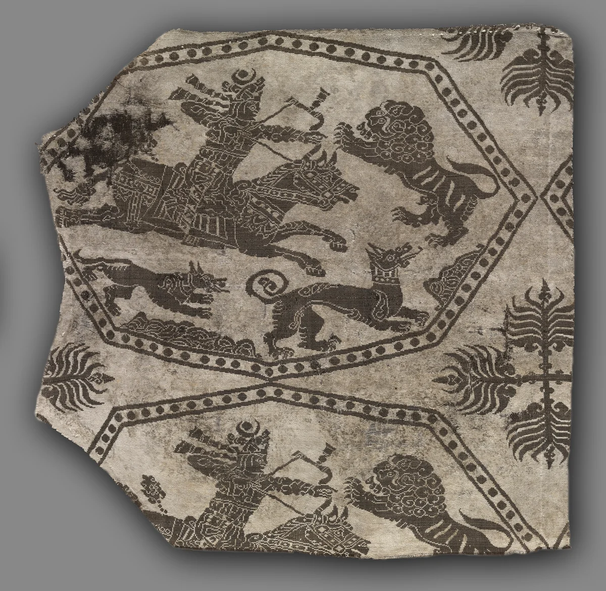 Fragment of a Caftan by Unknown, textile, 935-1982