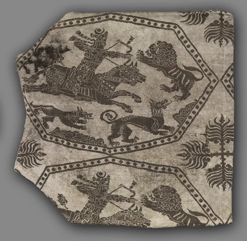 Fragment of a Caftan by Unknown, textile, 935-1982