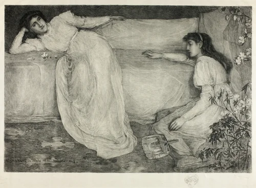 Symphony in White, No. III by Peter von Halm
James McNeill Whistler, print, 1908