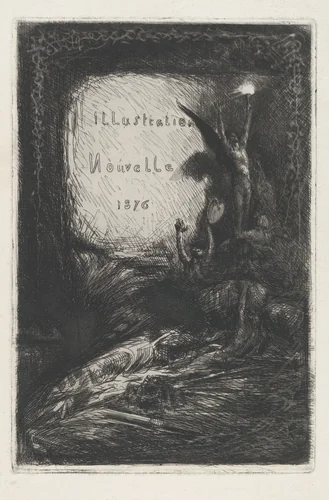 Illustration Nouvelle by François Nicolas Chifflart, print, 1876