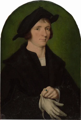 Joris Vezeleer by Joos van Cleve, painting, 1518