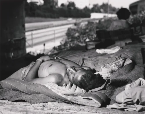 Space, Easter by Jim Goldberg, photograph, 1989