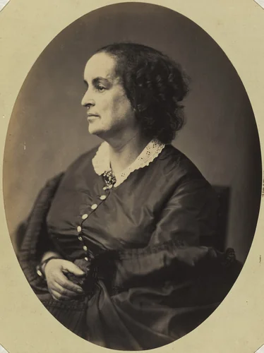 Madame Victor Hugo by Pierre Petit, photograph, 1858