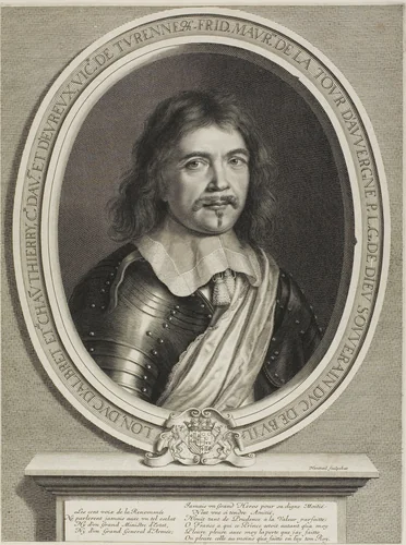 Frederic-Maurice Duc de Bouillon by Robert Nanteuil, print, 1656