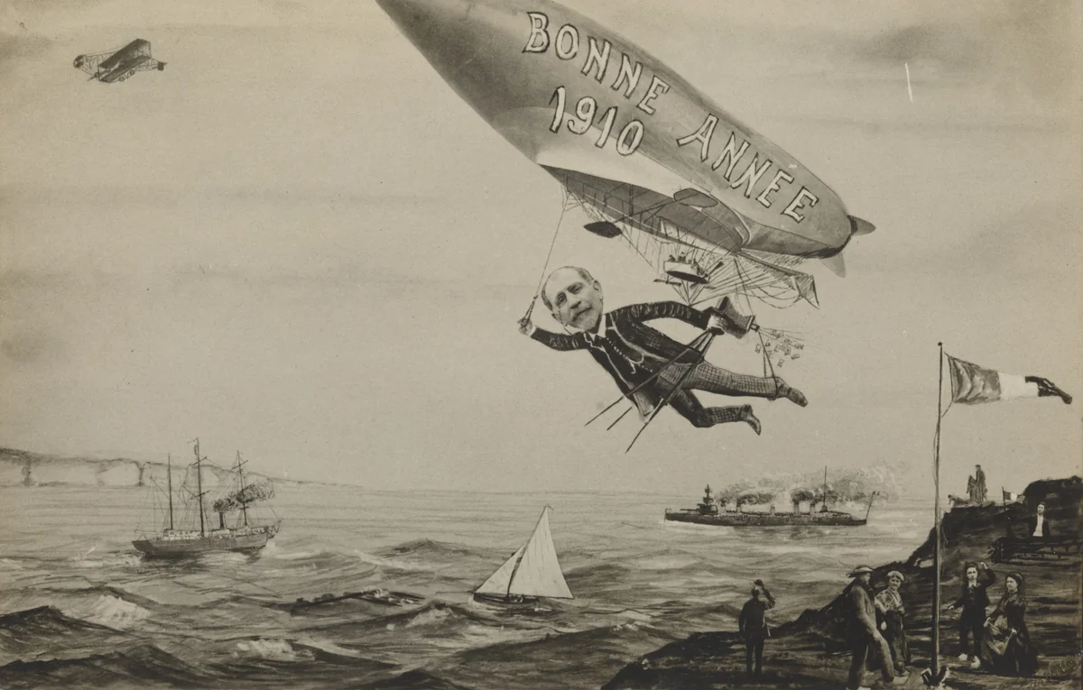 Bonne année 1910, Cannes by Unidentified Photographer, photograph, 1910