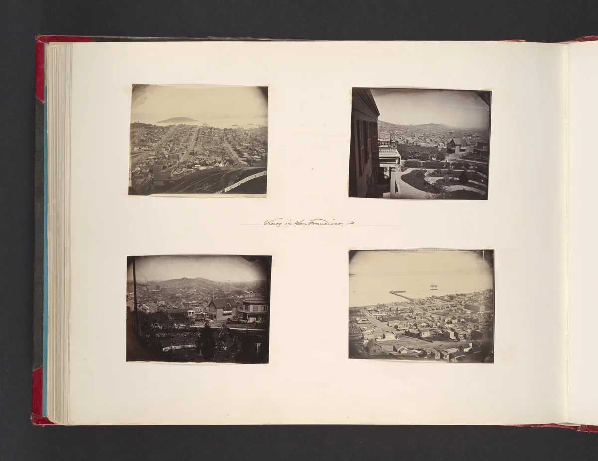 Views in San Francisco by John Thomson, photograph, 1865