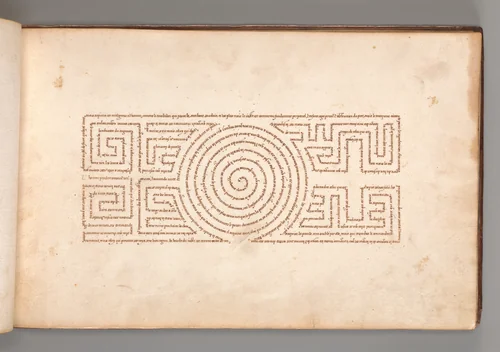 Album with Examples of Calligraphy and Micrography by anonymous, book, 1600-1625
