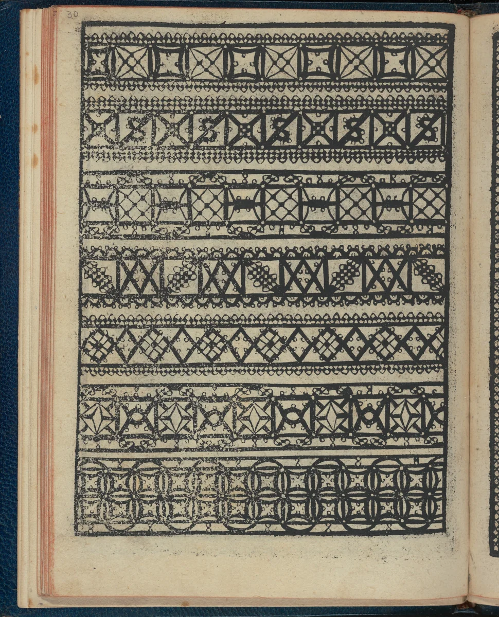 Le Pompe: Opera Nova, page 15 (verso) by Giovanni Battista & Marchio Sessa, book, 1557