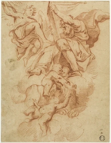 Saint Mark by Domenichino, drawing, 1627-1799