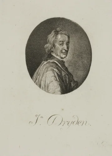 John Dryden by Jean-Baptiste de Grateloup Jean Pierre Sylvestre, print, 1755-1817